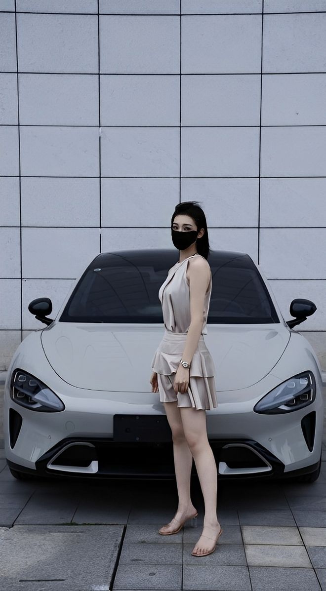 质量都这么高的吗？仙女也就长这样吧九游会J9入口小米SU7的美女车主(图6)